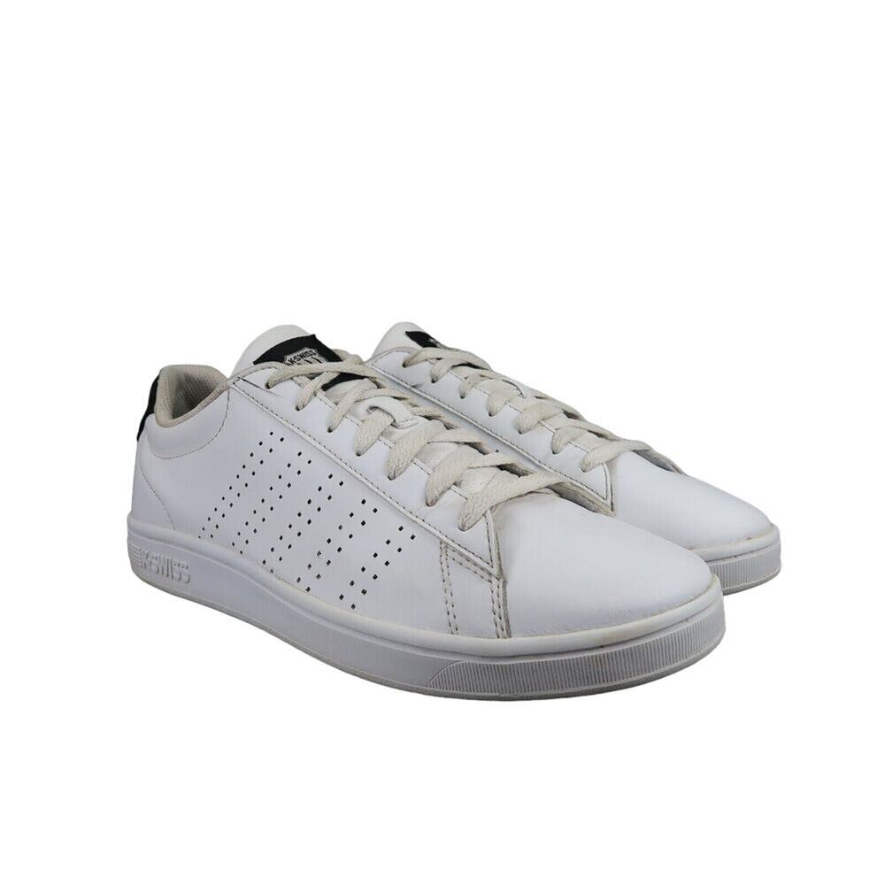 K Swiss Shoes Mens 12 Sneakers Casual Lifestyle Court Casper Low White Lace Up